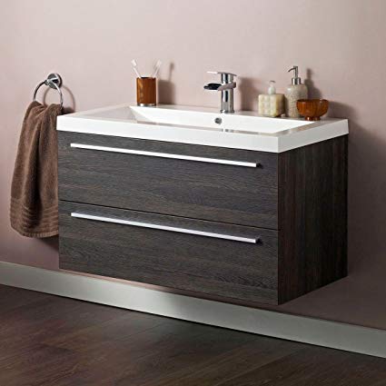 Wall Mounted Bathroom Sink Cabinet 80cm Duravit Sink 85cm